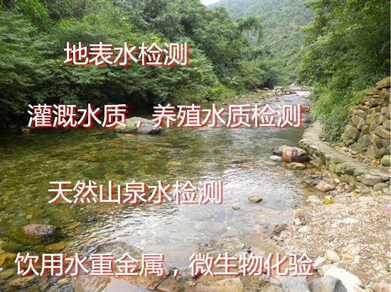 肇慶鼎湖天然山泉水化驗(yàn) 水質(zhì)重金屬檢驗(yàn)中心