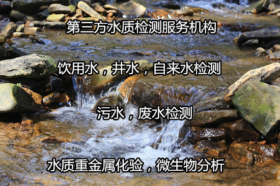 廣州番禺自家井水檢測 天然山泉水檢測中心