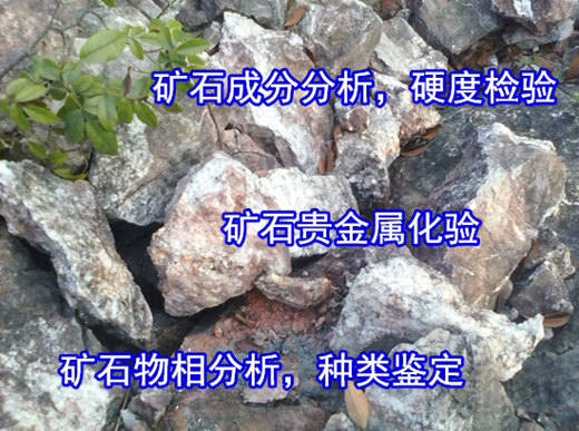 廣西南寧礦石貴金屬元素化驗 礦石物相分析中心