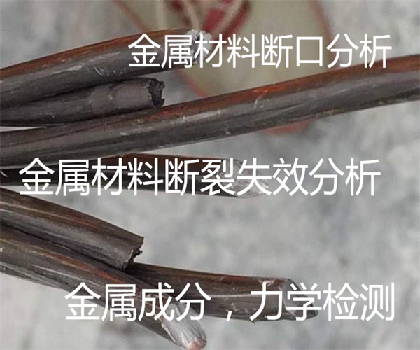 金屬材料斷口分析 金屬斷裂失效分析多少錢