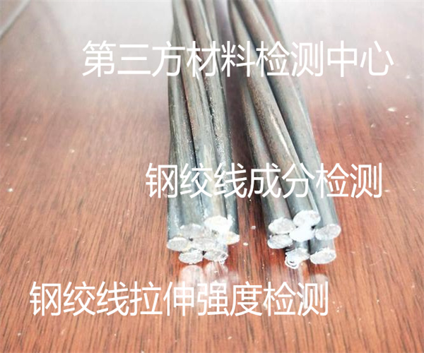 鋼絞線破斷拉力檢測 不銹鋼絞線鹽霧試驗